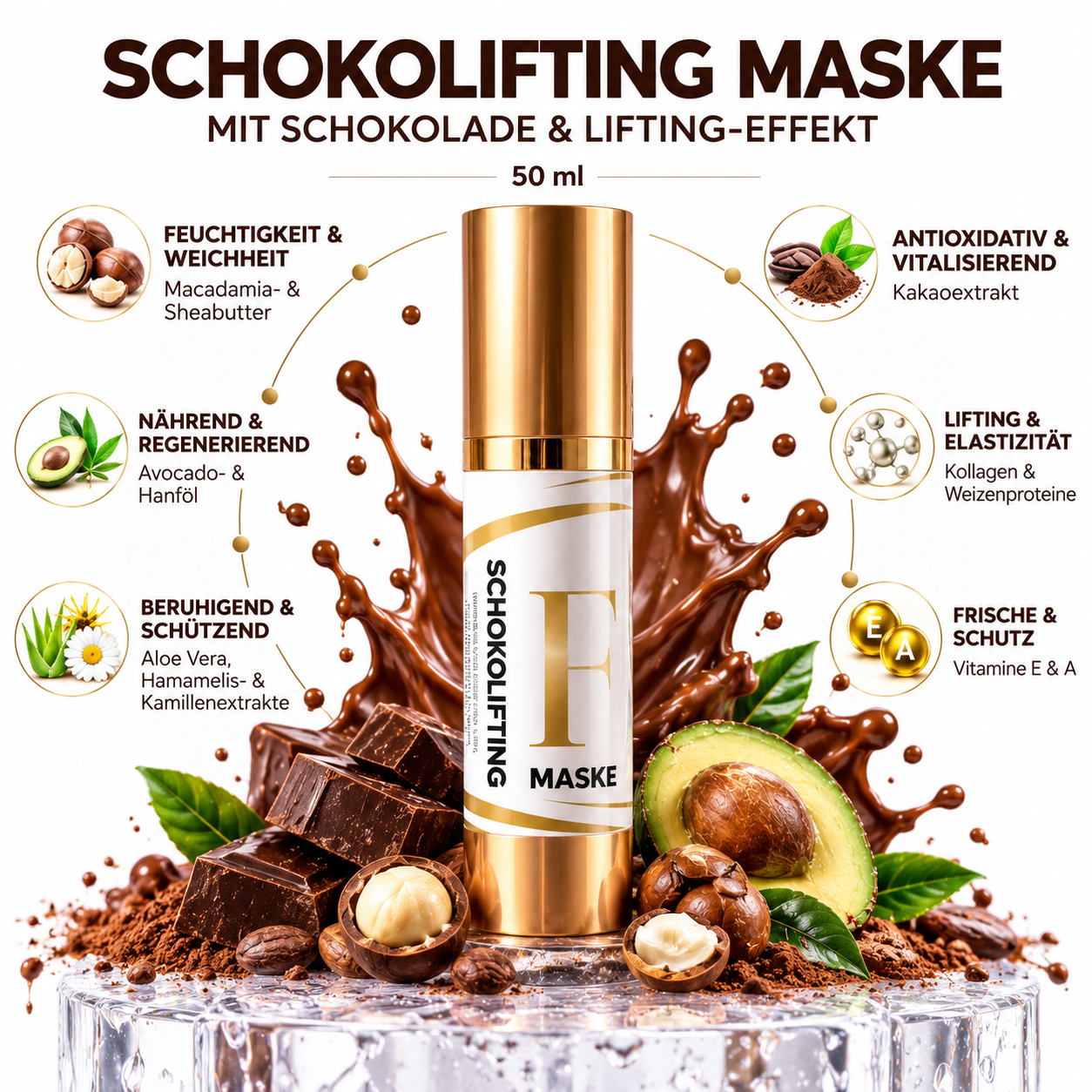 Schokolifting Maske, 50 ml