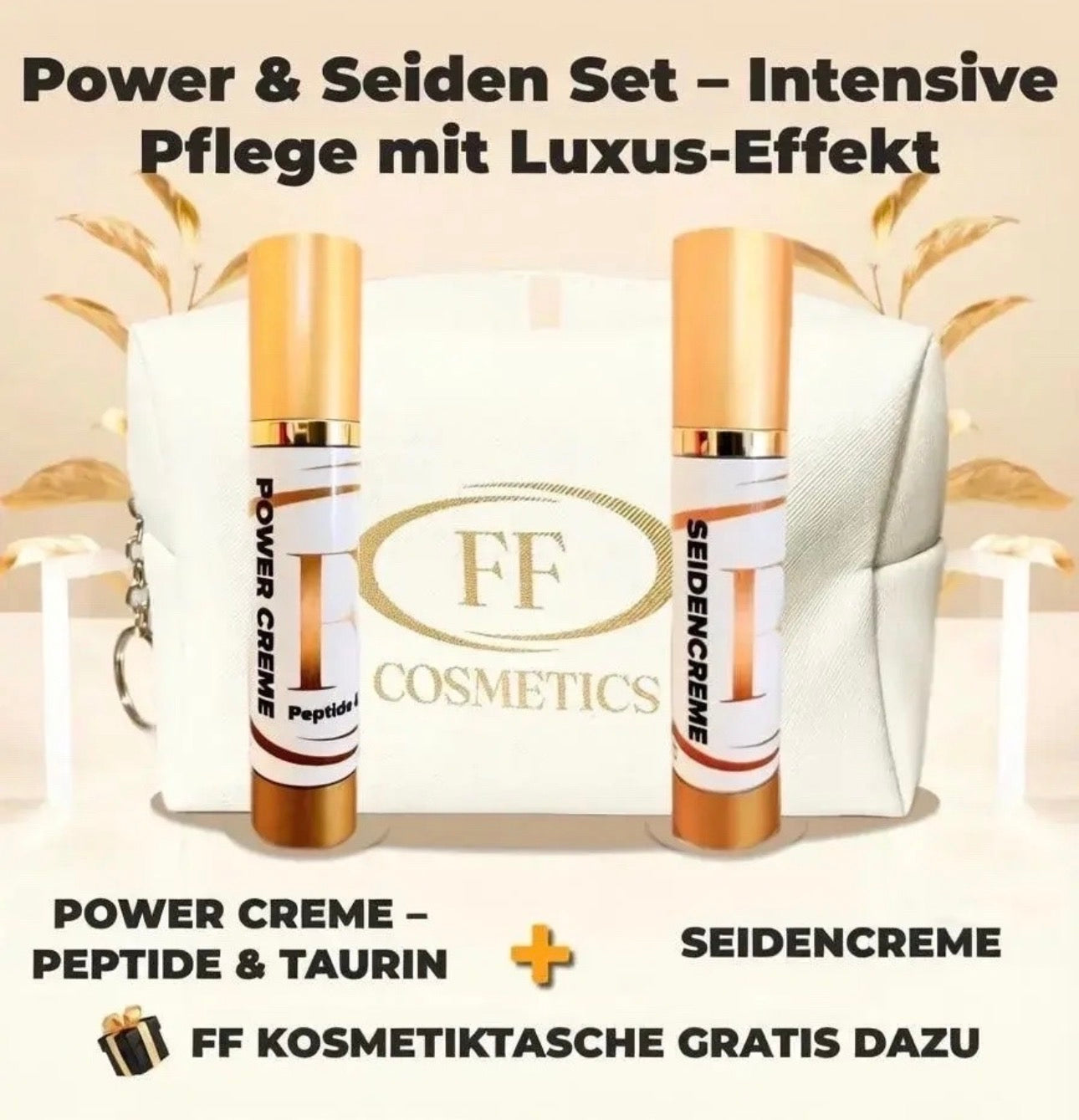 Power & Seiden Set – Intensive Pflege mit Luxus-Effekt