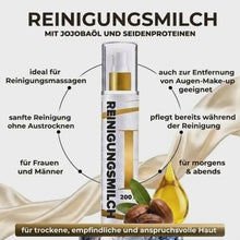 Laden und Abspielen von Videos im Galerie-Viewer, Reinigungsmilch 200 ml
